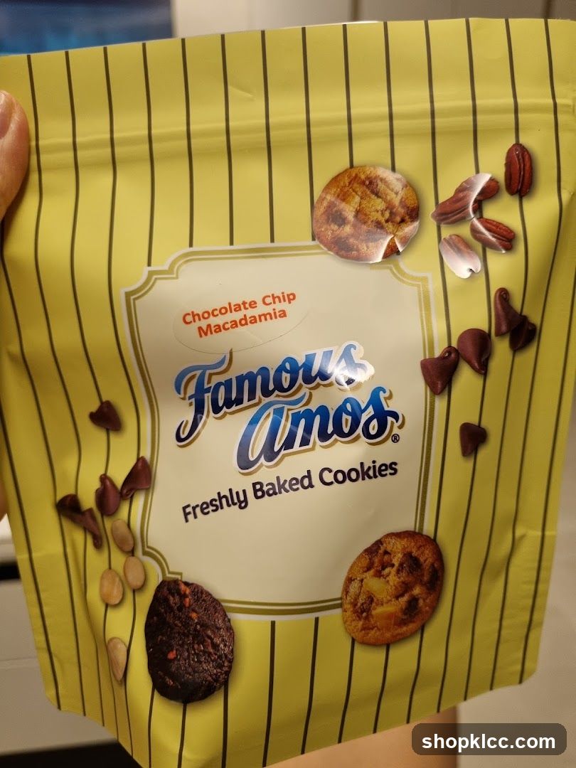 Famous Amos Cookies Package