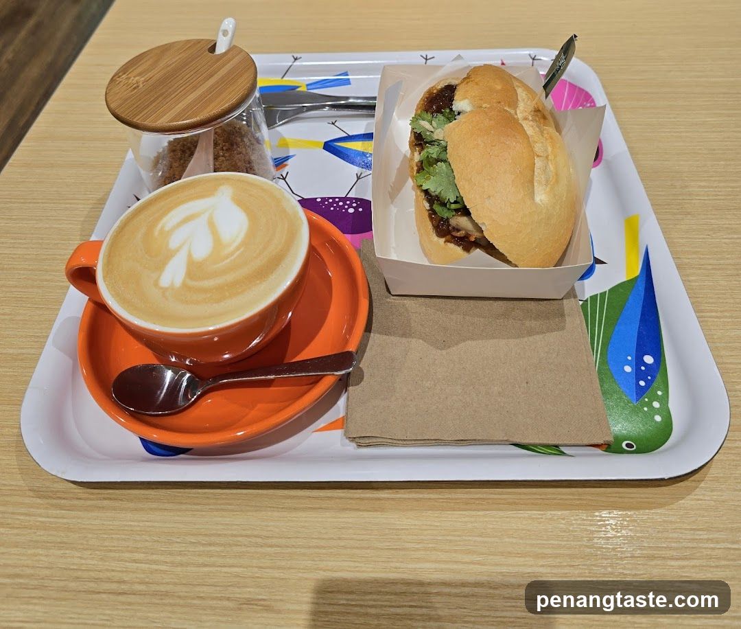 Coffee and Sandwich