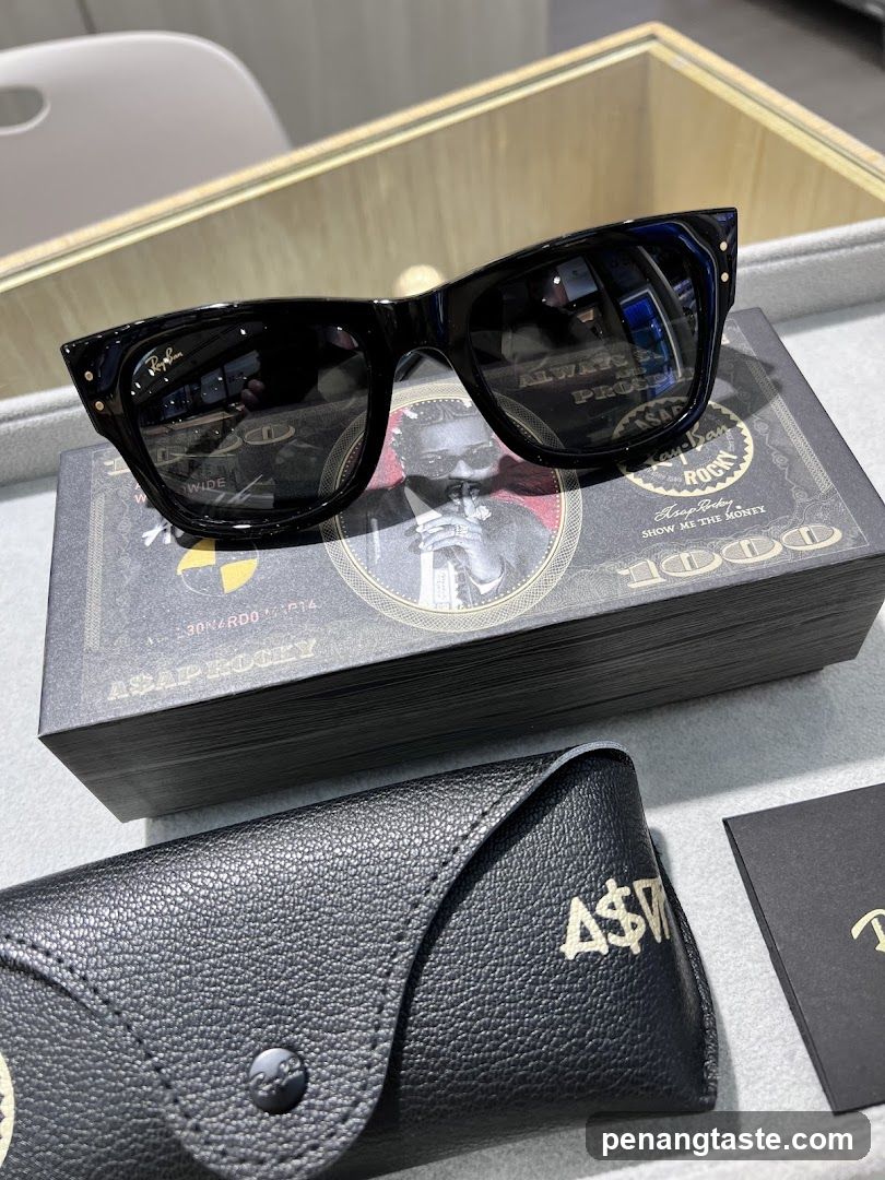 Ray-Ban Sunglasses with A$AP Rocky Collaboration Packaging