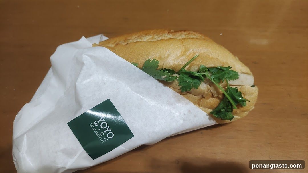 Sandwich with Cilantro