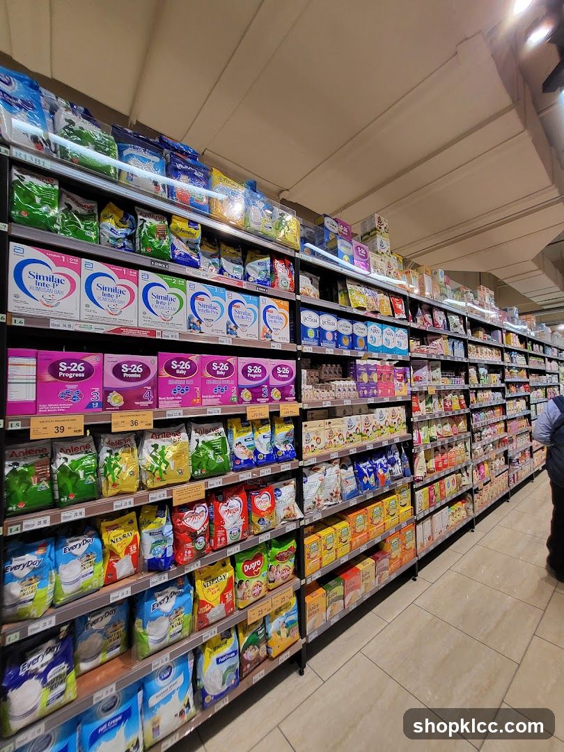 Baby Formula Aisle