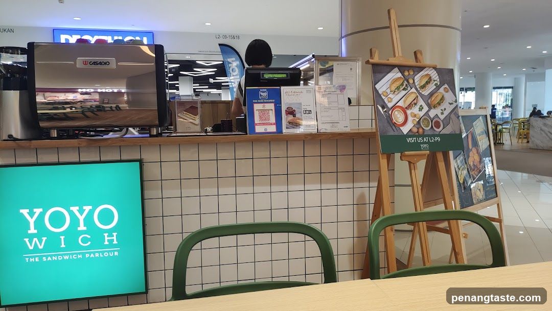 Sandwich Shop Counter