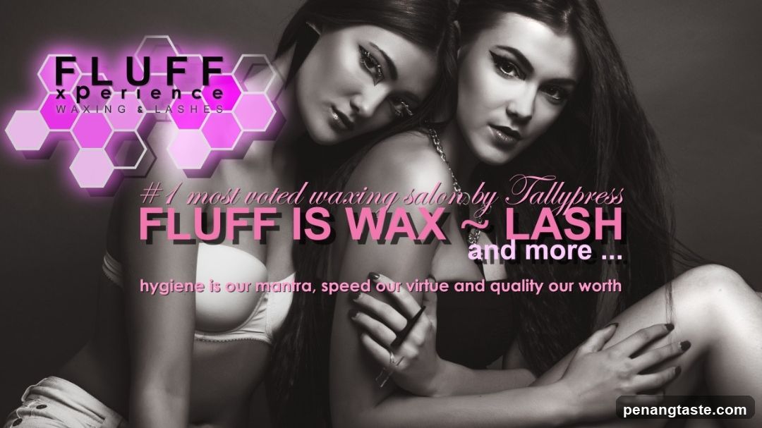 Fluff Waxing and Lashes Advertisement