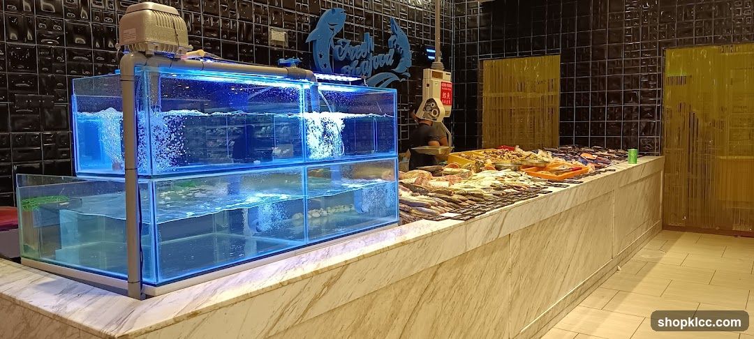 Fresh Seafood Display