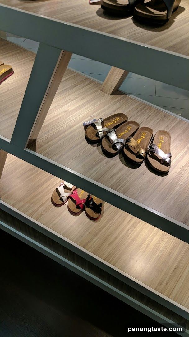 Sandals on Display