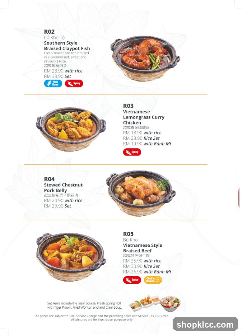 Menu Items