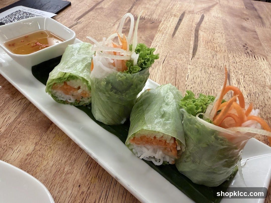Fresh Spring Rolls