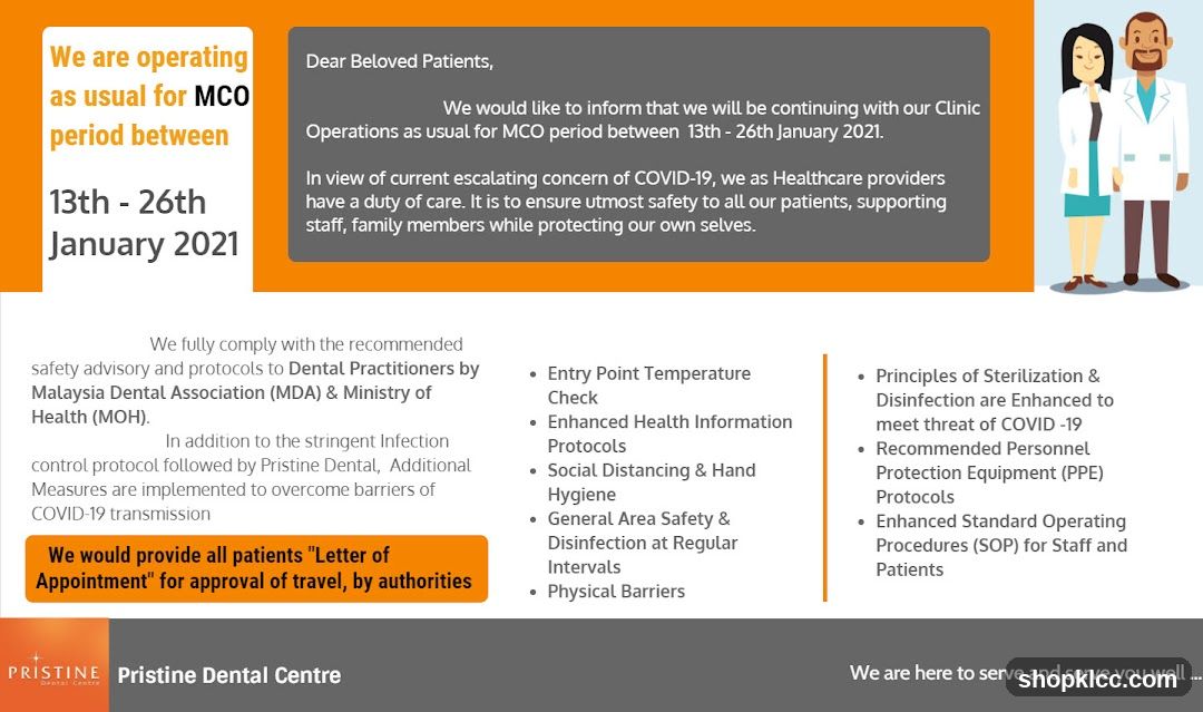 Clinic Operations Update