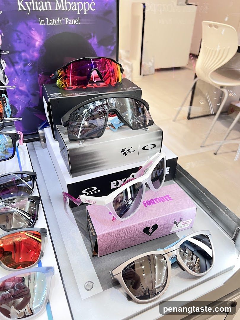 Oakley Sunglasses Display