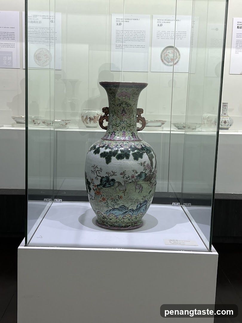 Porcelain Vase Display