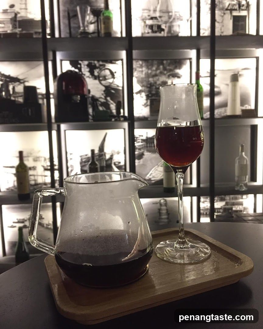 Coffee Carafe and Glass