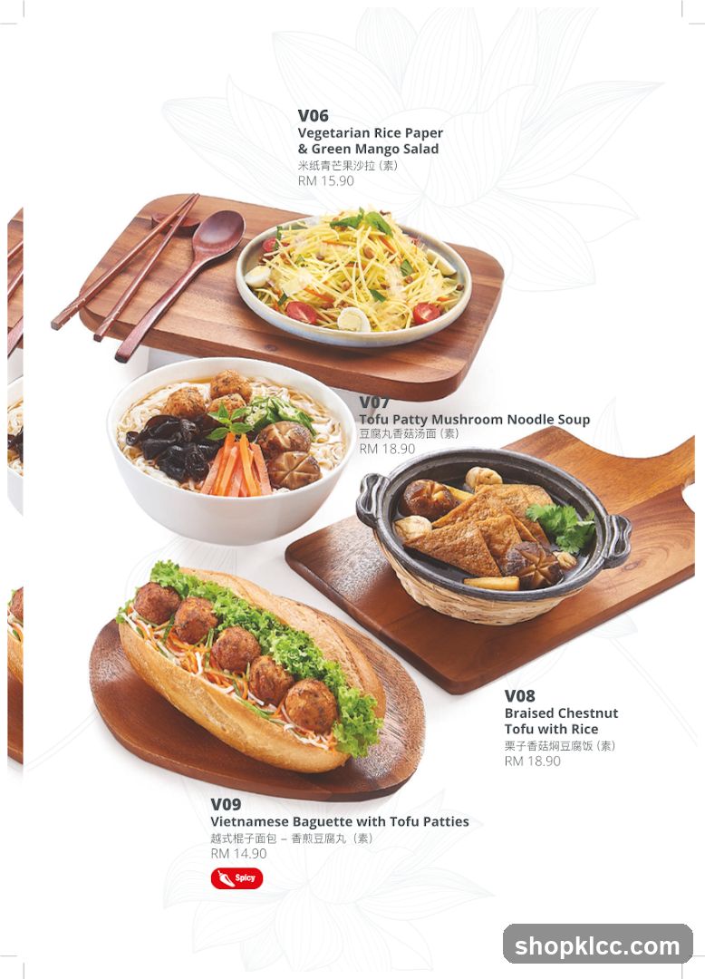 Menu Items