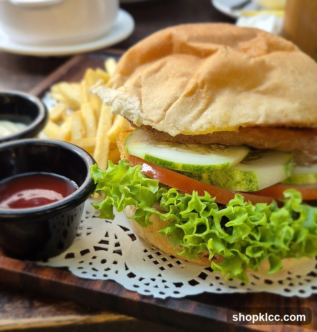 Burger and Fries