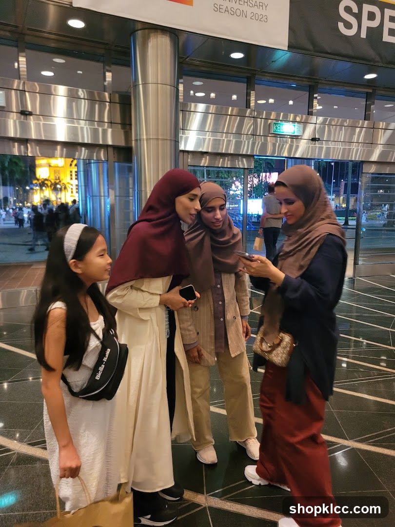 People looking at a phone