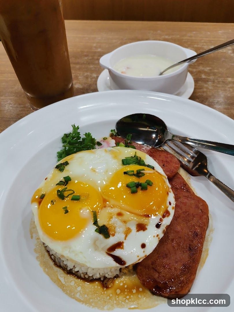 Spam and Eggs with Rice