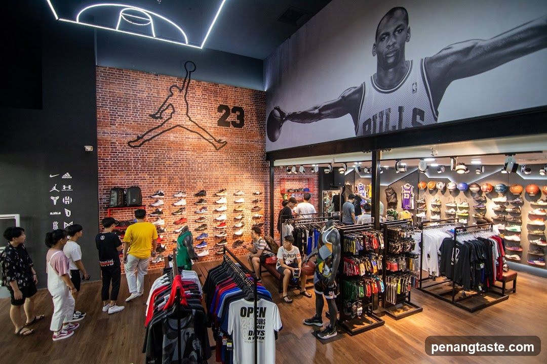 Sports Apparel Store Interior