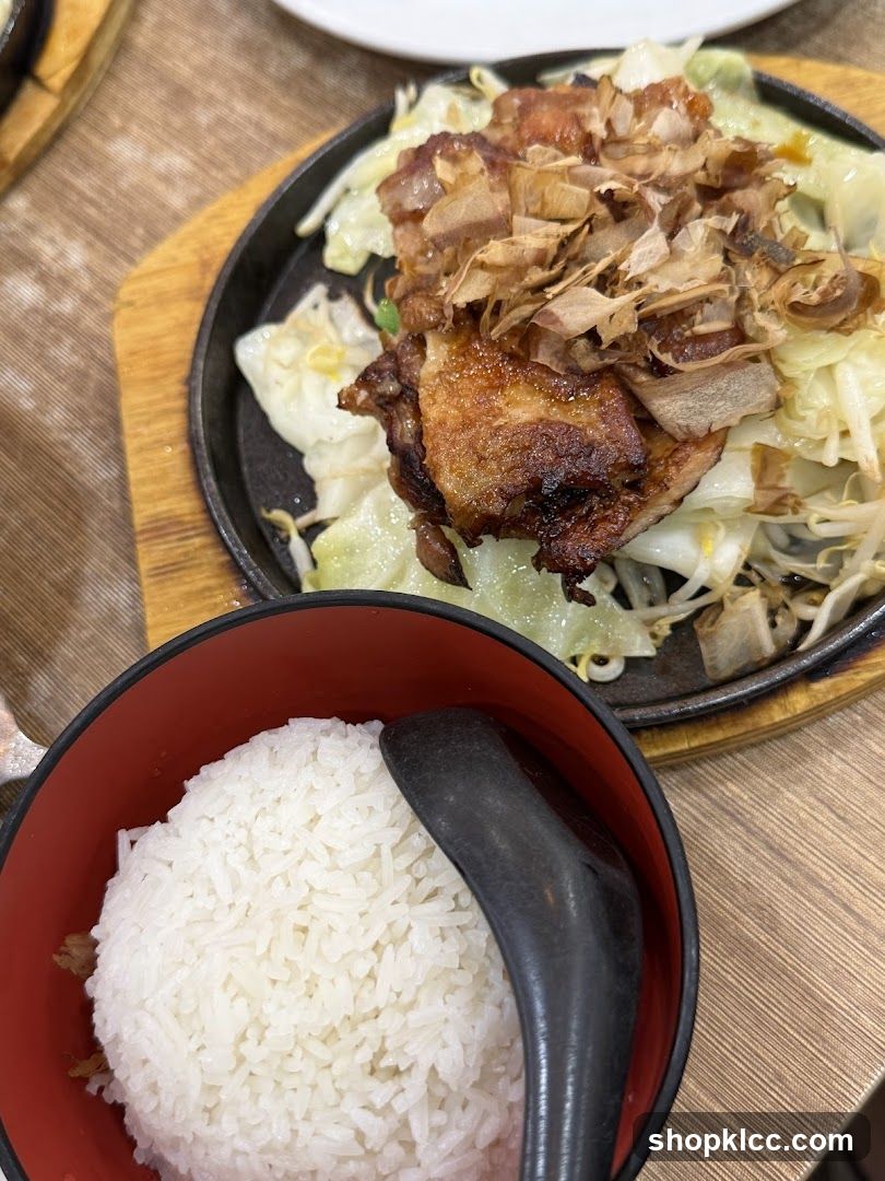 Sizzling Chicken and Rice