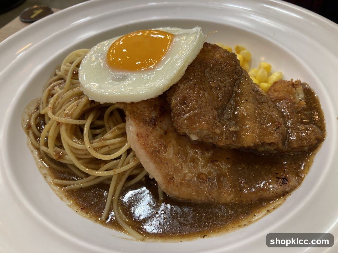 Pork Chop Spaghetti