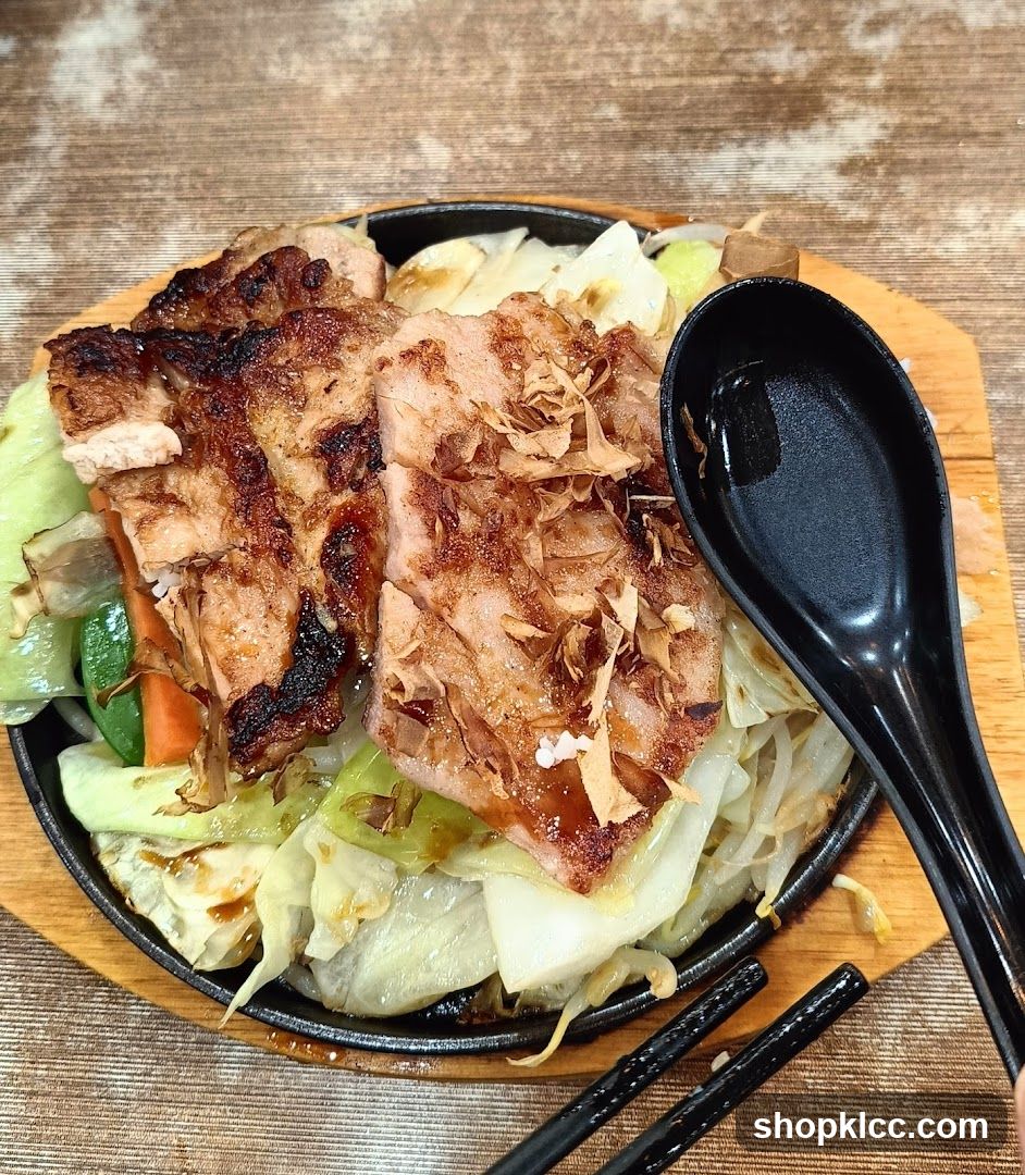 Sizzling Pork Dish