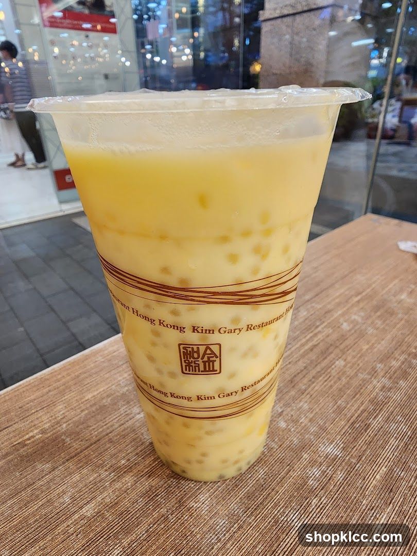 Mango Sago Drink