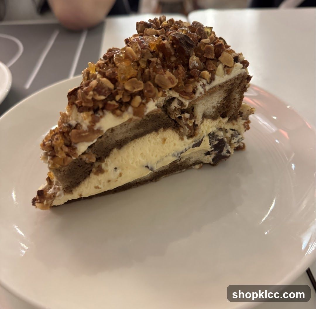 Slice of Tiramisu Cake