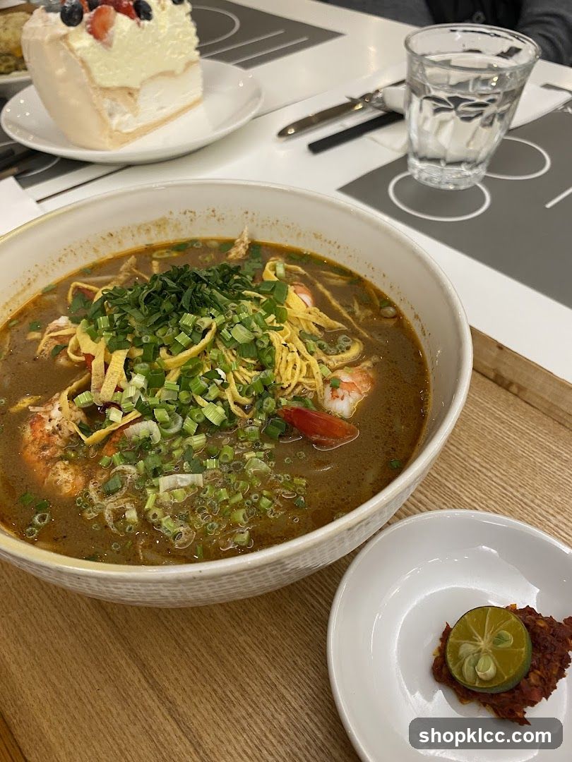 Noodle Soup and Cake