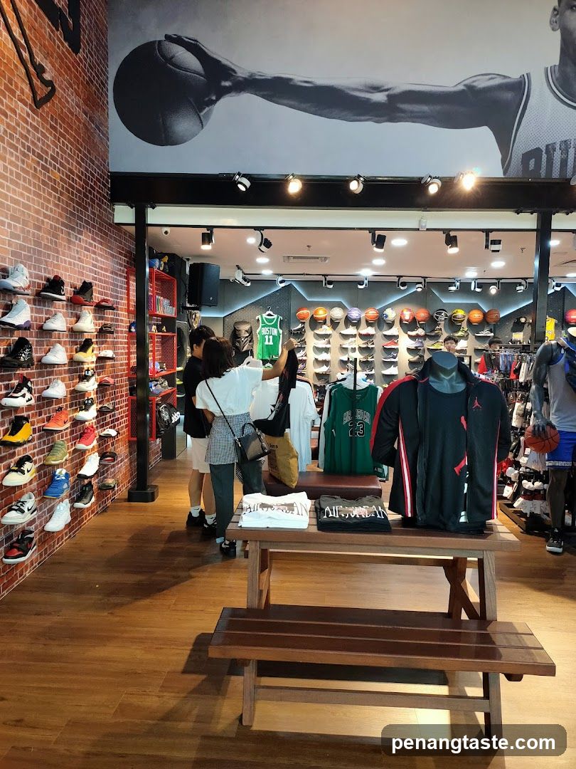 Sports Apparel Store Interior