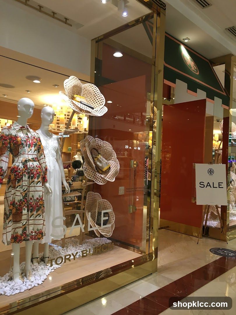 Tory Burch Storefront Display