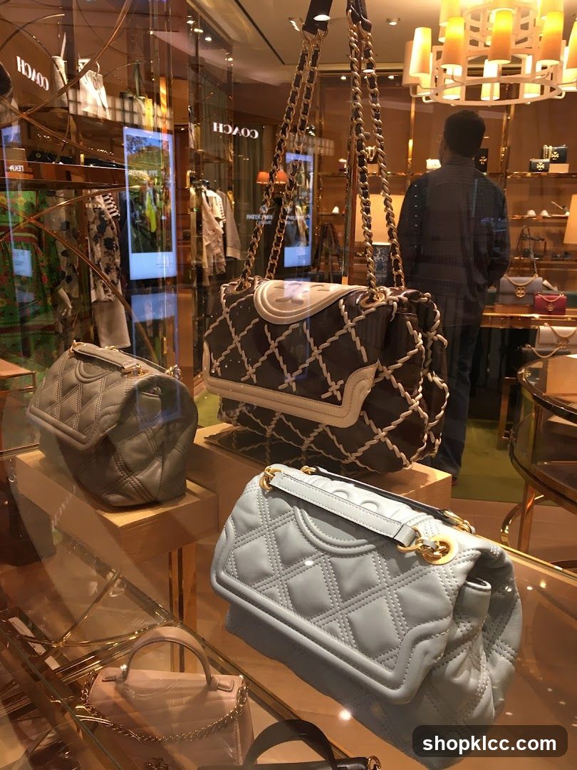 Handbags on Display