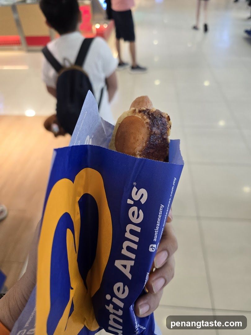 Auntie Anne's Pretzel Dog