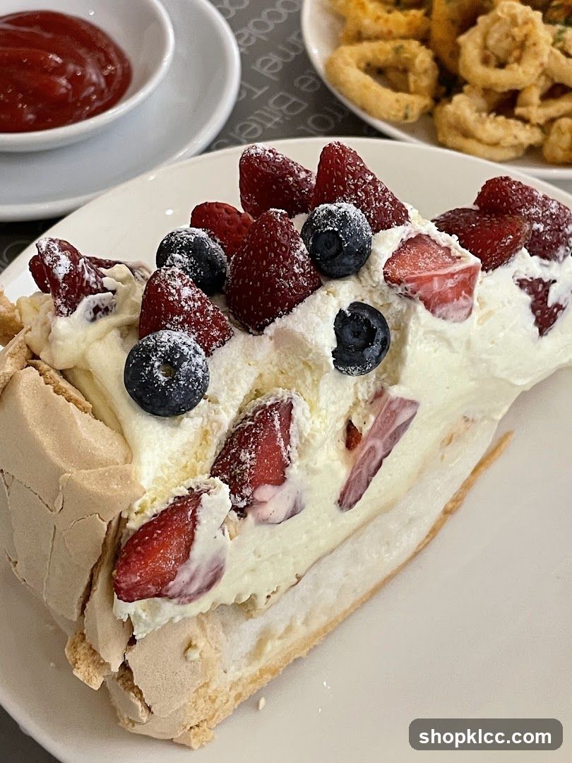 Pavlova with Berries