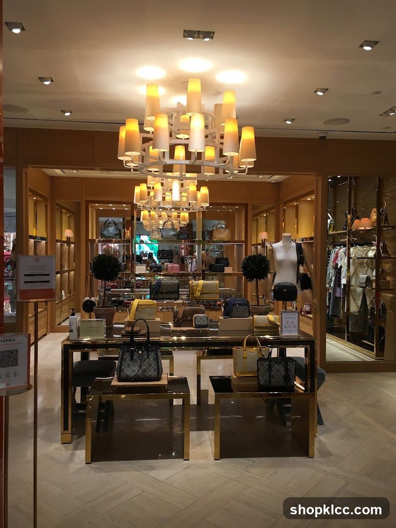 Luxury Handbag Display