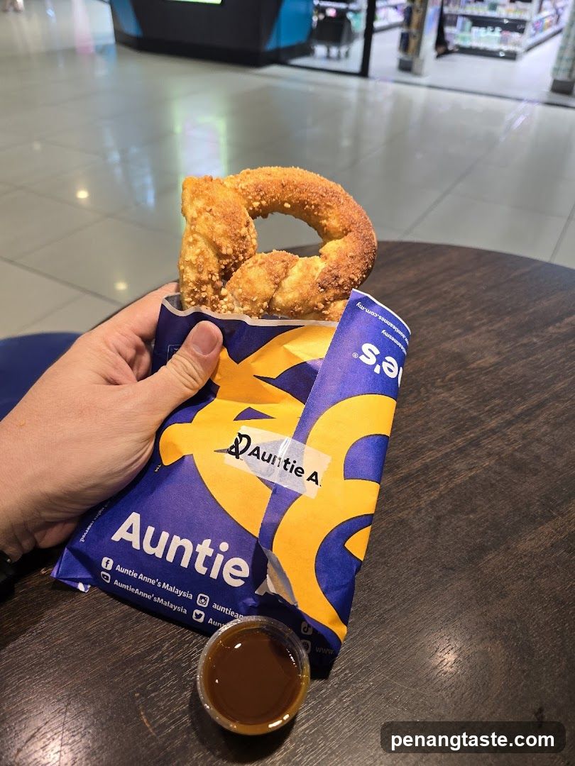 Pretzel with Dip