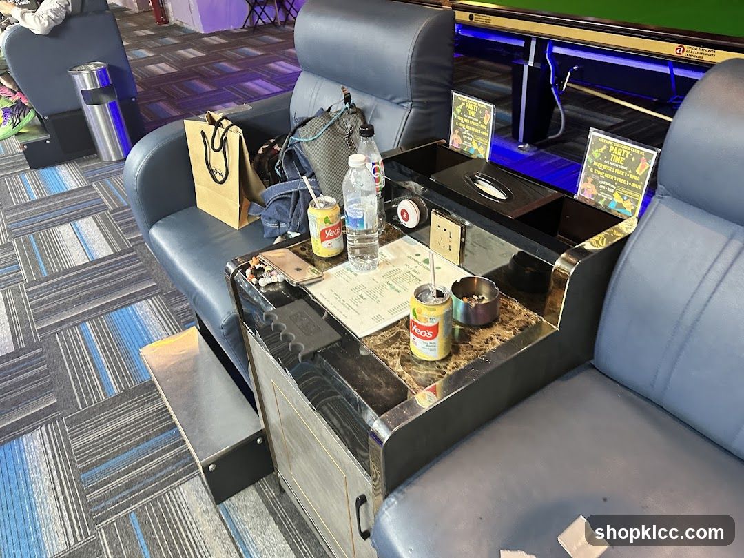 Snooker Club Seating Area