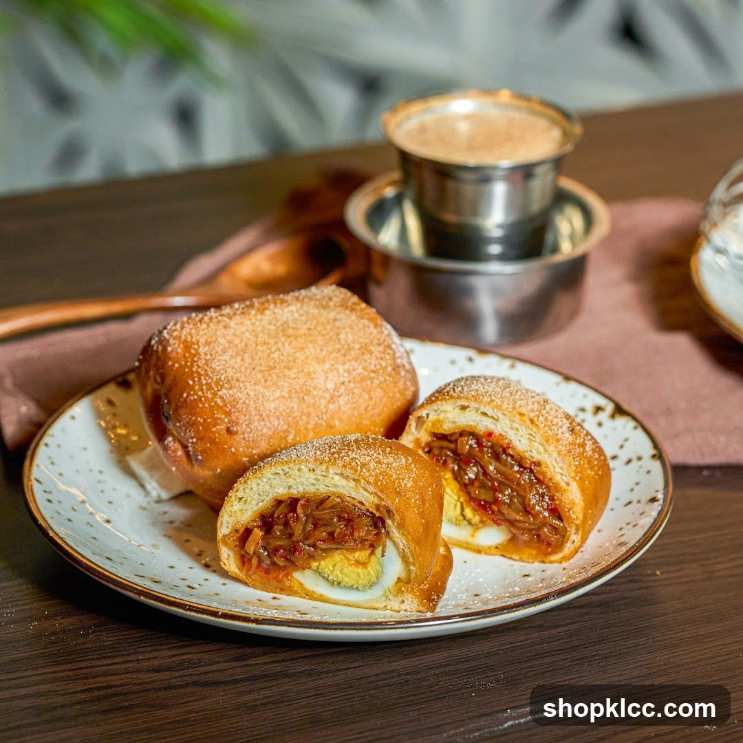 Egg Rolls with Coffee