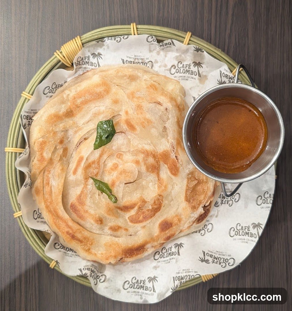 Paratha with Curry