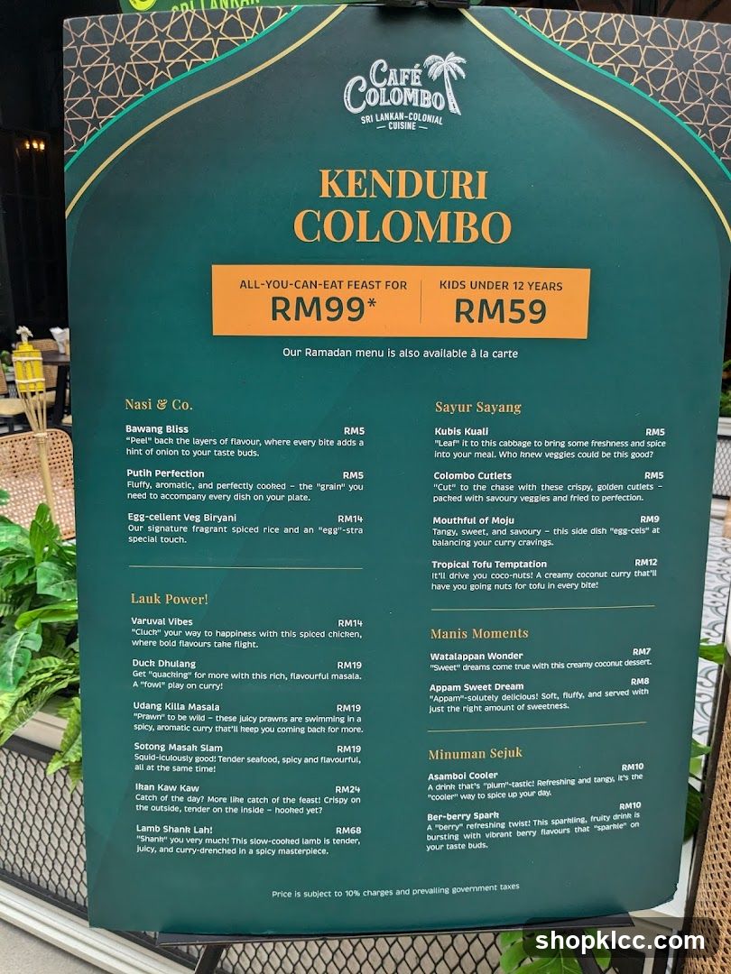KENDURI COLOMBO