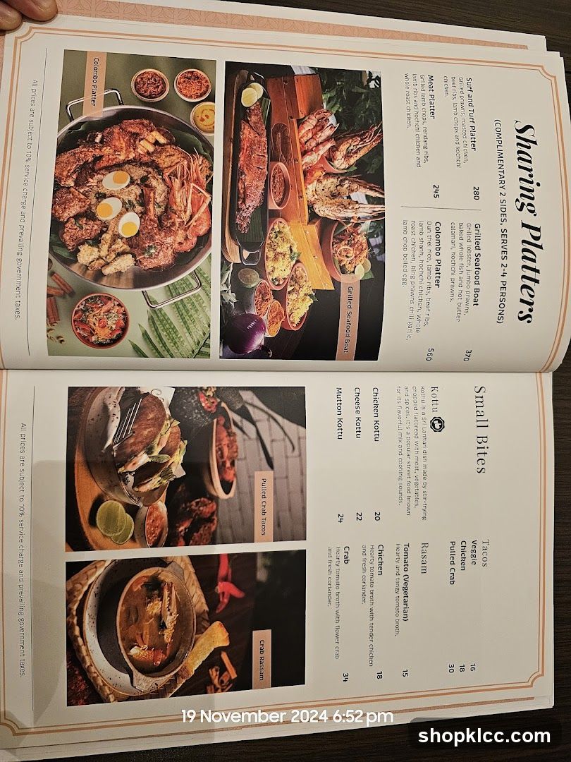 Sharing Platters & Small Bites
