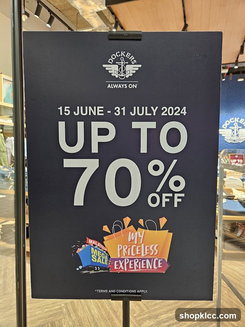 Dockers Sale Poster