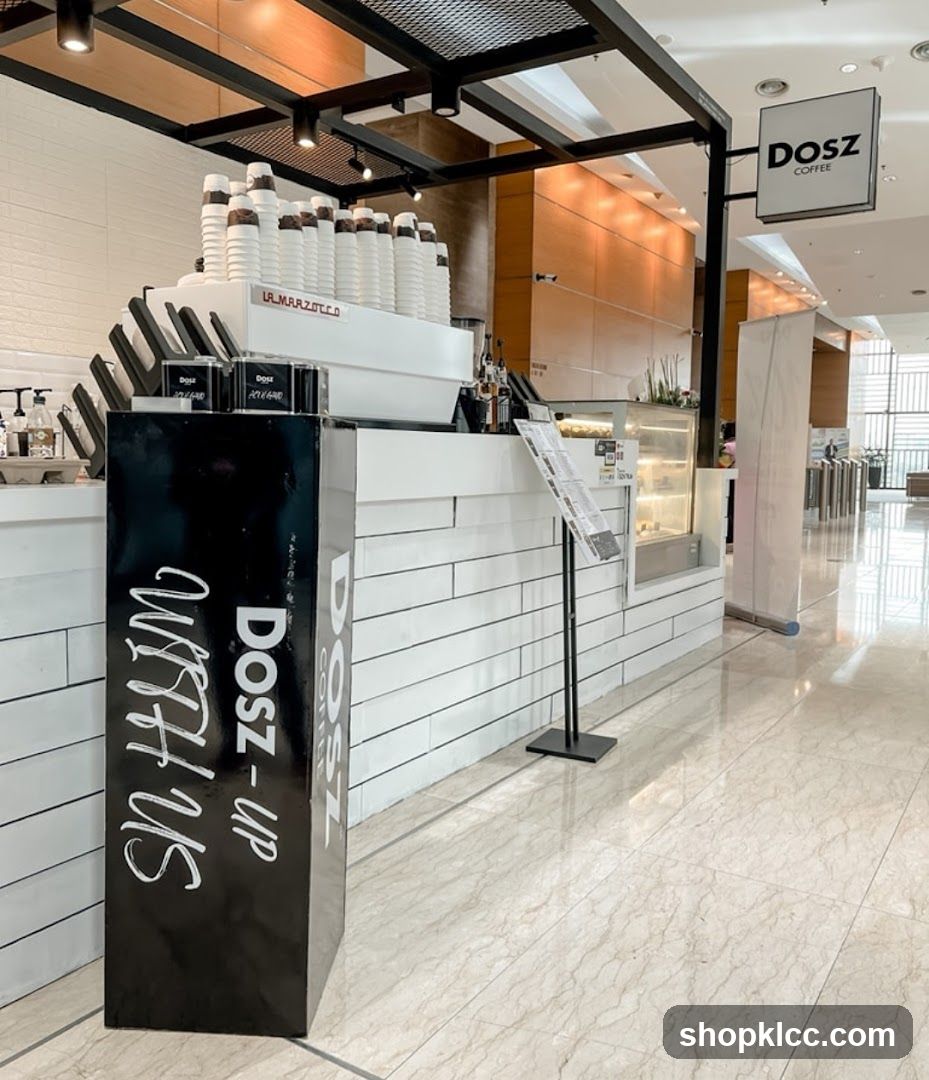 Dosz Coffee - Menara 1 Sentrum