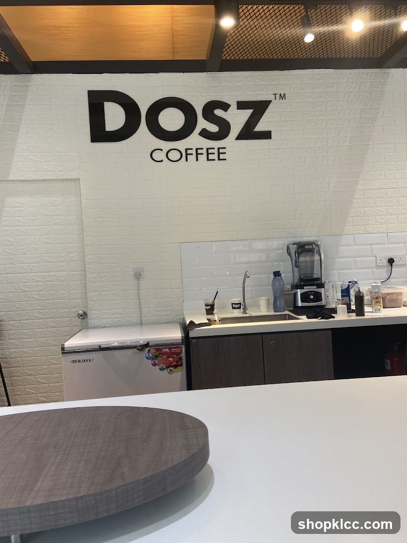 DOSZ COFFEE Counter