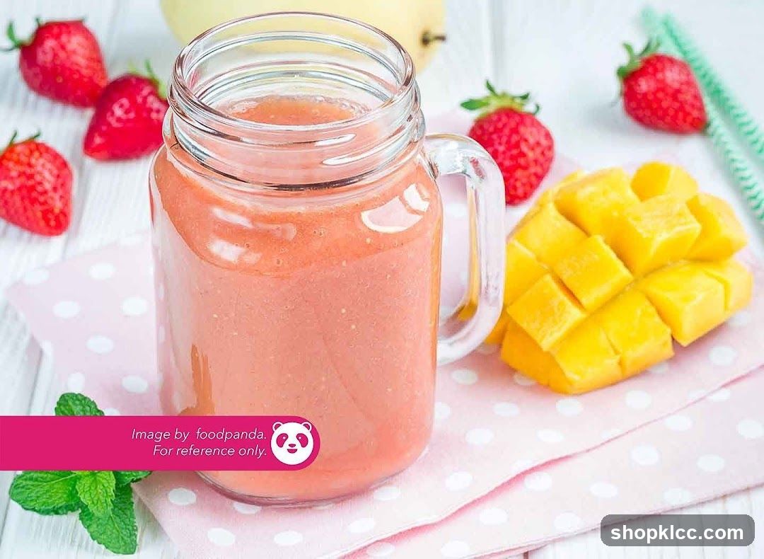 Strawberry Mango Smoothie