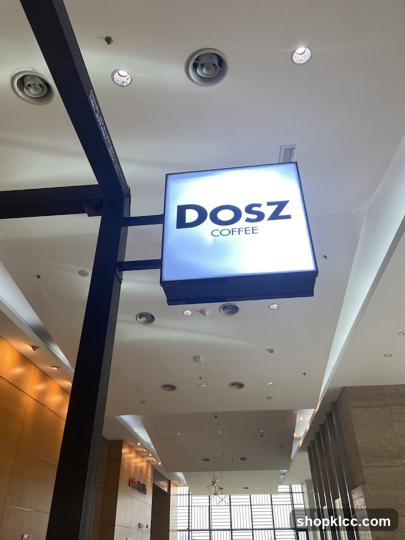 Dosz Coffee Sign