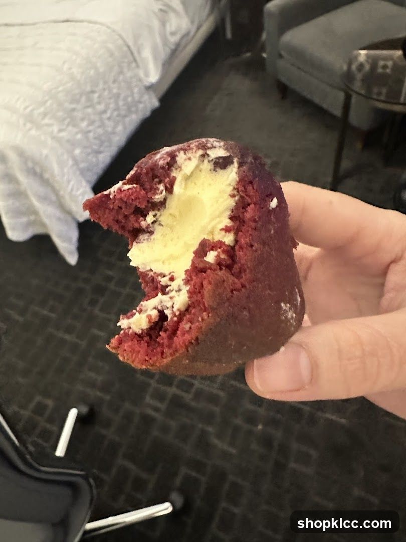Red Velvet Cookie with Cream Filling