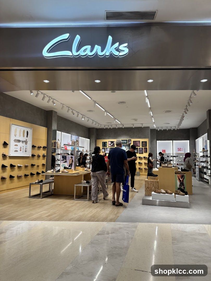 Clarks Shoe Store Interior