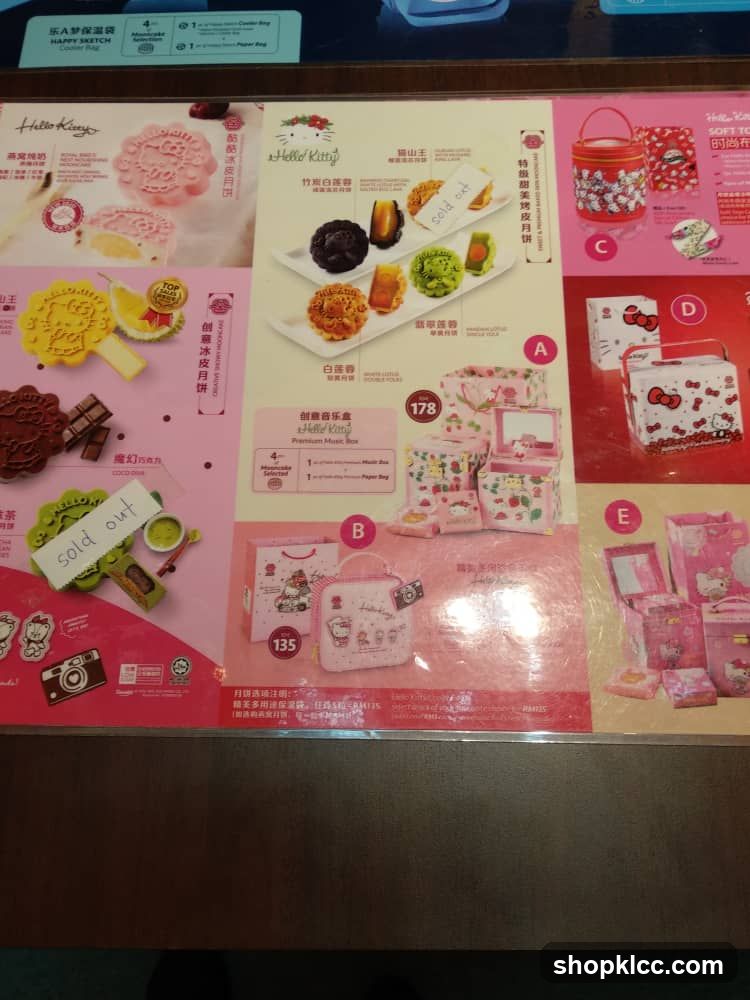 Hello Kitty Themed Desserts and Gift Boxes
