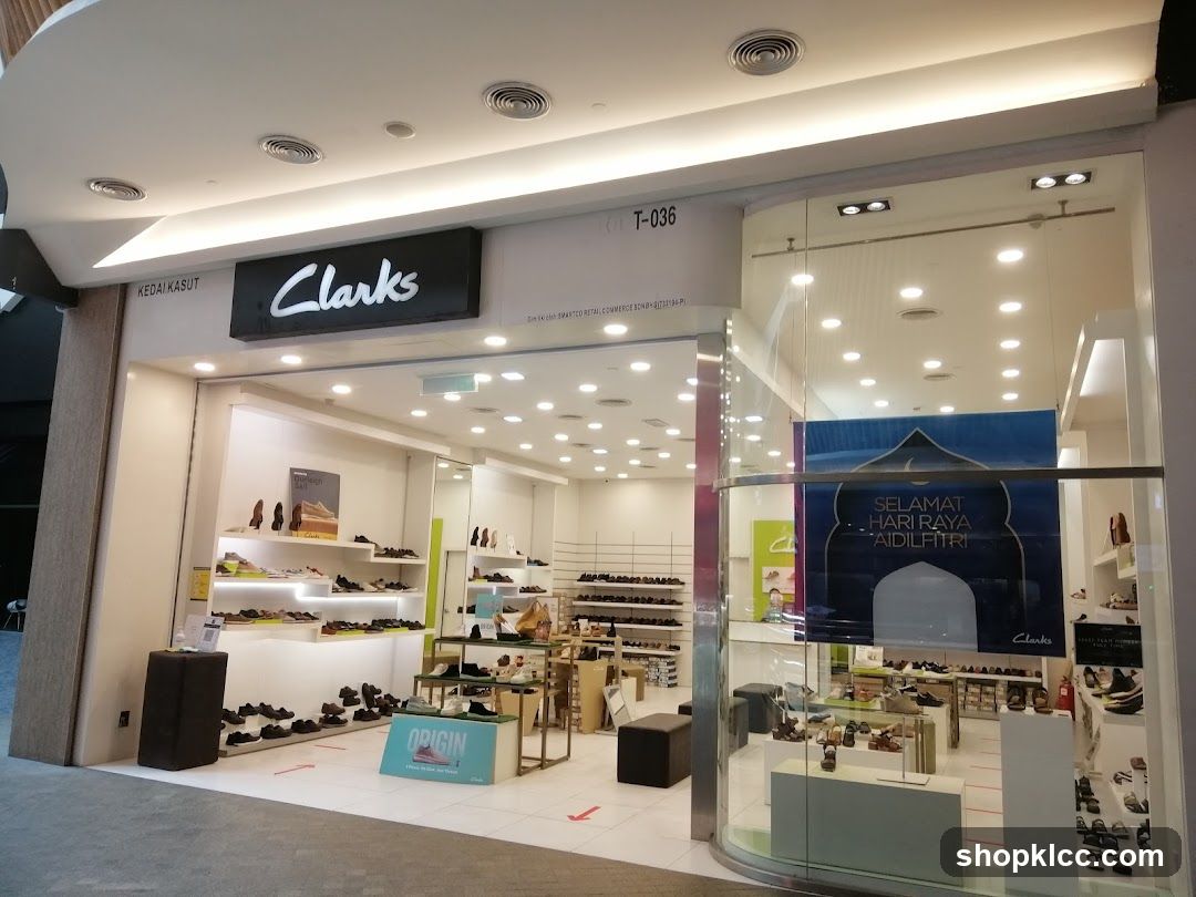 Clarks Shoe Store Front