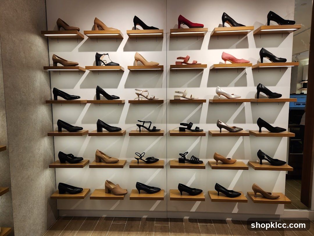 Shoe Display Wall
