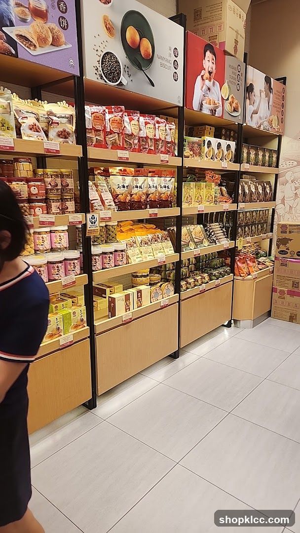 Snack and Biscuit Store Aisles