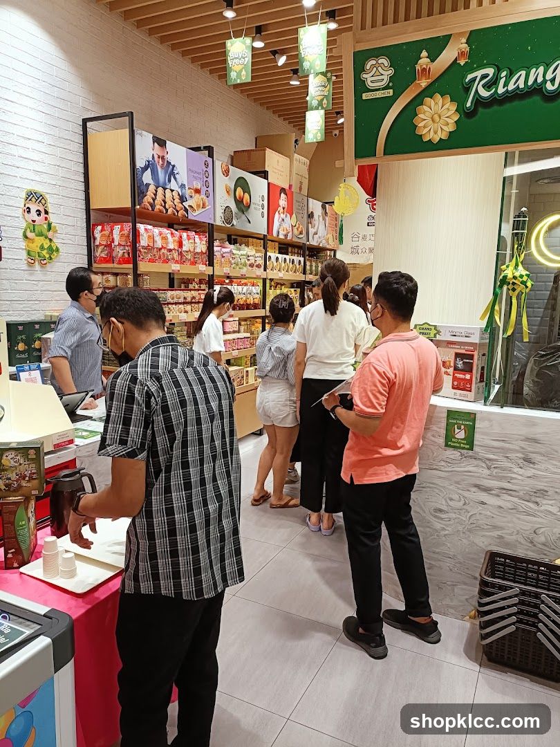 Customers in a store